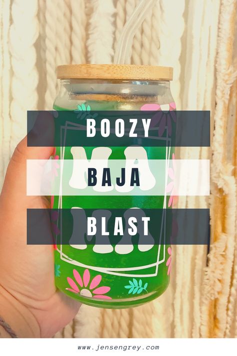 Baja Blast Recipe, Mountain Dew Baja Blast, Easy Drinks To Make, Baja Blast, Jello Shot Recipes, Mixed Drinks Alcohol, Boozy Drinks, Shot Recipes, Cocktail Recipes Easy