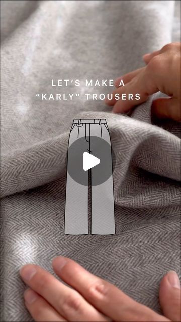 S E W I N G & P A T T E R N S on Instagram: "Let’s make a “KARLY” trousers with me ✂️ #sewing #sewingproject #sewingtutorial #sewingpattern #sewingblogger #sewingcommunity #sewinglessons #patternmaking #patternmaker #patterndesign #patterndesigner #patterninspiration #diyfashion" Pattern Making Pants, Tailored Pants Sewing Pattern, Sewing Trousers Woman, How To Sew A Trouser, Easy Pants Sewing Pattern Free, How To Sew Trousers, Diy Trousers, Trouser Sewing Pattern, Women Trousers Pattern