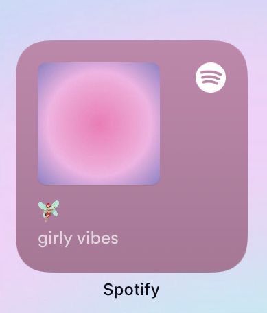 Pink White Aesthetic Icon, Spotify Widget Cover, Pink Spotify Widget, Spotify Widgets, Spotify Widget, Spotify Design, Fun Chalk Art, Yearbook Themes, Instagram Editing Apps