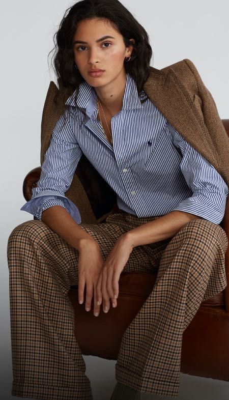 Mode Style Anglais, Ralph Lauren Looks, Ralph Lauren Womens Clothing, Mode Hippie, Ralph Lauren Style, Mode Chic, Elegantes Outfit, Ralph Lauren Outfits, Mode Inspo