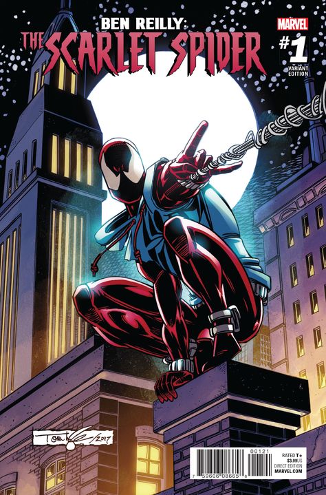 The Scarlet Spider, Scarlet Spider Ben Reilly, Darkhorse Comics, King In Black, Symbiote Spider Man, Ben Reilly, Art Spiderman, Scarlet Spider, Arte Nerd