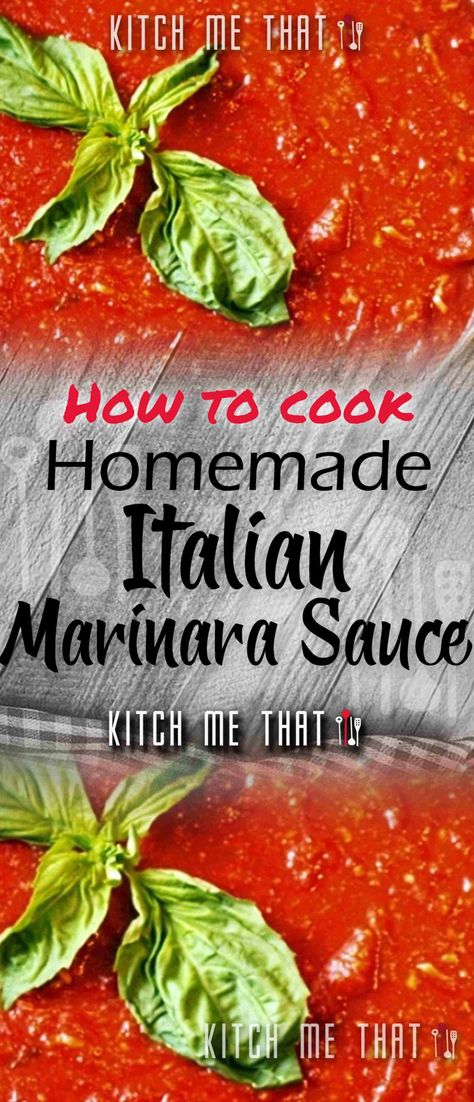 Marinera Sauce Recipe, Homemade Italian Marinara Sauce, Authentic Italian Marinara Sauce, Marinara Recipes, Italian Marinara Sauce, Marina Sauce, Sauce Spaghetti, Marinara Sauce Recipe, Pasta Sauce Homemade