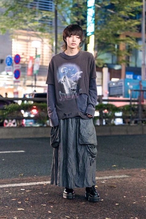 Tokyo Fashion Week Street Styles, Nya Smith, Sammy Winchester, Doc Martens Outfit, Tokyo Fashion Week, 일본 패션, Tokyo Street Fashion, Fashion Week Spring 2020, Looks Street Style