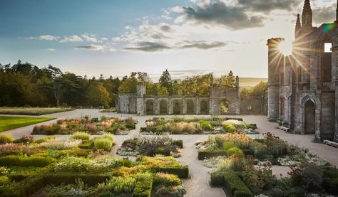 The enchanting gardens of Lowther Castle in Cumbria | House & Garden Marrakech Gardens, Hampton Garden, Dan Pearson, Garden Goddess, Castle Gardens, Campaign Design, Garden Entrance, Modern Landscape Design, Castle Garden