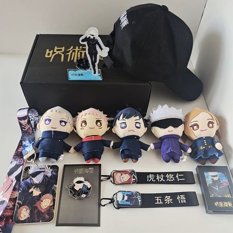 Jujutsu Kaisen Merchandise, Jujutsu Kaisen Gift Ideas, Anime Merch Ideas, Gojo Gift Ideas, Anime Gift Ideas For Him, Anime Stuff To Buy, Anime Keyring, Jjk Merch, Jujutsu Kaisen Merch