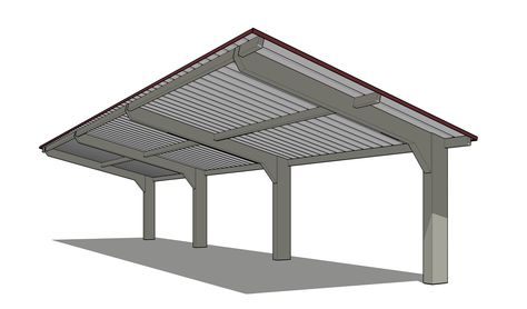 Monoslope Cantilever Large Cantilever Roof, Cantilever Carport, Shed Designs, Pool Shade, Pergola Pictures, Steel Pergola, Tent Awning, Carport Designs, Pergola Attached To House