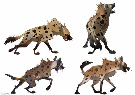 Brown Hyena, Animal Study, Canine Art, Anime Drawing, Anime Animals, Animal Sketches, Hyena, 영감을 주는 캐릭터, Art Block