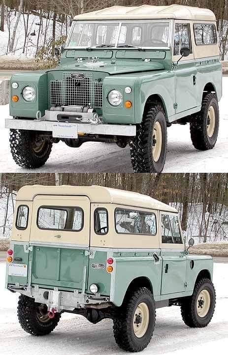 Series 2 Land Rover, Vintage Land Rover, Land Rover Serie 1, Land Rover 88, Classic European Cars, Land Rover Car, Land Rover Series 3, Vintage Jeep, Cars Land