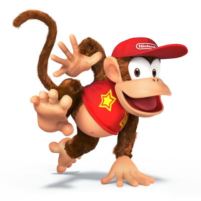 Diddy Kong (from the "Donkey Kong Country" series) Donkey Kong Party, Diddy Kong Racing, Smash Bros Wii, Diddy Kong, Donkey Kong Country, Smash Brothers, Super Smash Brothers, Donkey Kong, Mario Kart