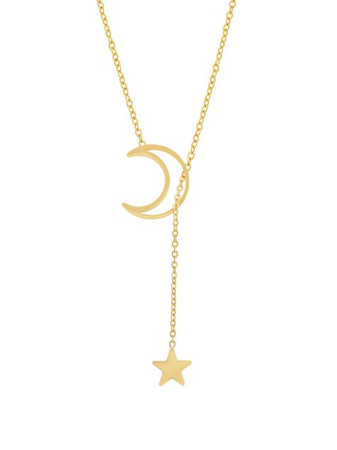 PRICES MAY VARY. GOTHIC BOHO GOLD MOON STAR NECKLACE: A star and moon necklace is a stunning and versatile accessory that can be worn on any occasion, from casual outings to formal events. The star symbolizes hope, guidance, and illumination, while the moon represents intuition, creativity, and femininity. Wearing a star and moon necklace can convey a sense of mystery, enchantment, and connection to the cosmos. MATERIALS: Meticulously crafted from high-quality stainless steel SIZE & LENGTH: Moon New Year Jewelry, Moon And Star Necklace, Gothic Boho, Star And Moon Necklace, Boho Moon, Gold Moon, Moon And Star, Necklace Boho, Moon Star