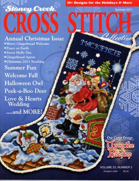 Christmas Stocking Pattern Free, Stocking Pattern Free, Cross Stitch Stocking, Christmas Stocking Kits, Cross Stitch Christmas Stockings, Christmas Stockings Diy, Cross Stitch Magazines, Stitch Collection, Christmas Stocking Pattern