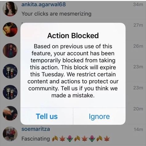 6 Reasons Why Instagram Blocks You. To-Do Actions if You Get Banned [Updated] Instagram Blocked Account, Instagram Frame Template, Creative Block, Sharing Quotes, Instagram Frame, Frame Template, Increase Engagement, Creating A Business, Free Instagram