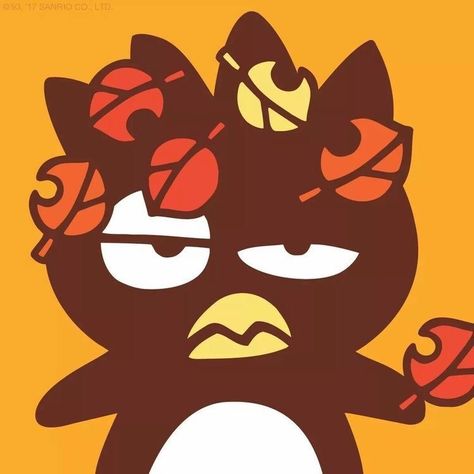 Sanrio Fall, Fall Pfp, Solo Pfp, Hello Sanrio, Pfp Pics, Wallpaper For Wall, Badtz Maru, Hello Kitty Characters, Sanrio Wallpaper