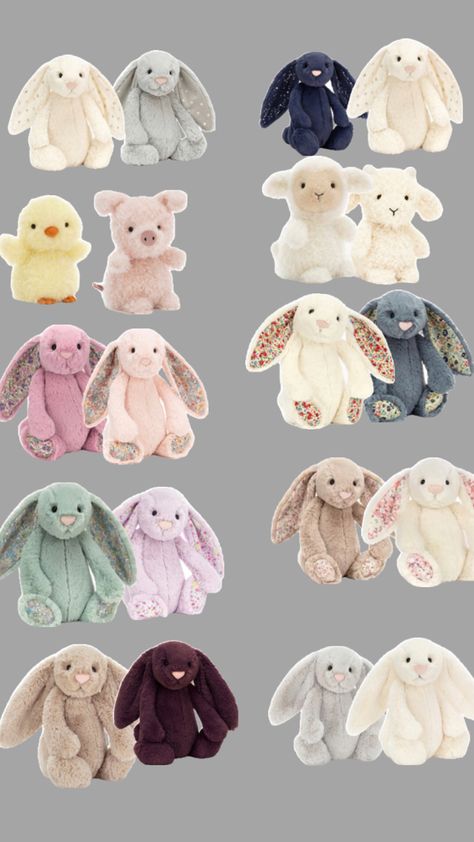 Just made this bc I found out I can get MINI JELLYCATS ,I’m ordering one immediately Girly Gifts Ideas, Cute Uggs, Cute Christmas Ideas, Jellycat Stuffed Animals, Cute Squishies, Girly Gifts, Cute Stuffed Animals, Cute Plush, Diy Birthday Gifts