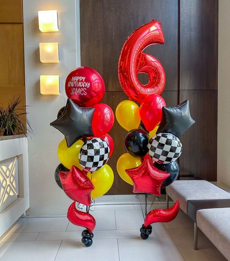 🏁 This Racing Balloon Set is ready to take your birthday party to the next level!🚦 With a set of checkered flag balloons, you can create vibrant balloon bouquets that will add a racing touch to any celebration. 🏁 Get ready to rev up the fun with these playful and quirky party decorations! Simply click on the featured product in each photo for a quick and convenient checkout experience on our website! 💻 #torontoballoons #gtaballoons #gtaballoonsdelivery #kleinburgballoons #mississaugabal... Gaming Collection, Race Car Themes, Car Themed Parties, Car Birthday Theme, Blush Peonies, Car Themes, Sports Themed Party, Checkered Flag, Balloon Bouquet