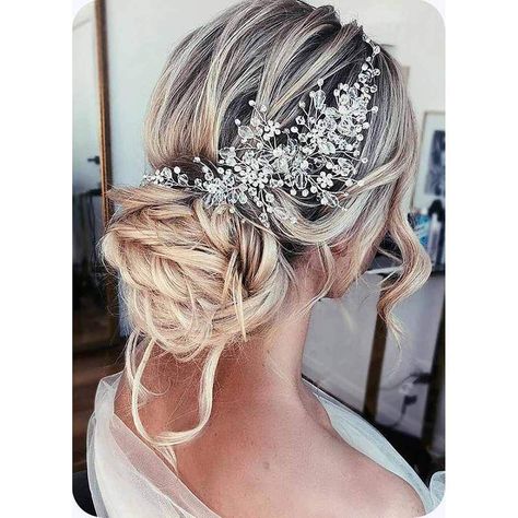 Wedding hair head piece