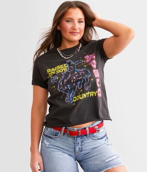 90s Country, Matching Mom, Black Pigment, Gym Shirt, Gym Shirts, Waist Circumference, American Shirts, T Shirt For Women, Rib Cage