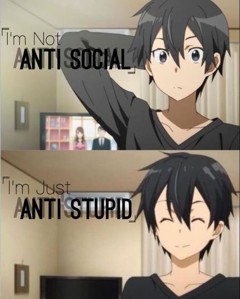 Sao Memes, Kirito Sao, Otaku Issues, Nice Words, Words Beautiful, Cartoon Character Tattoos, Manga Quotes, Anime Quotes Inspirational, Anime Jokes