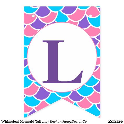 Mermaid Party Supplies, Elephant Baby Shower Theme, 1st Birthday Party Themes, Mermaid Parties, Mermaid Theme Birthday, Under The Sea Theme, Mermaid Theme, Happy 1st Birthdays, Letter L