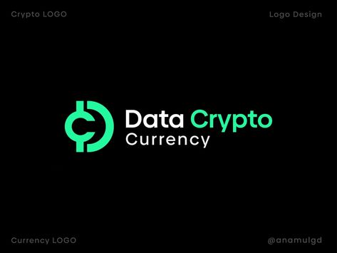 DataCrypto - Crypto Logo by Anamul Hossen | Logo & Branding Designer on Dribbble Crypto Logo, Crypto Currencies, Minimal Logo, Typography Logo, Minimal Design, Logo Branding, Global Community, Creative Professional, Typography