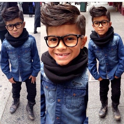 Boys fashion...love the haircut Haircut Boys Kids, Haircut Boys, Baby Boy Hairstyles, The Haircut, Boys Glasses, Sports Stadium, Kids Hair Cuts