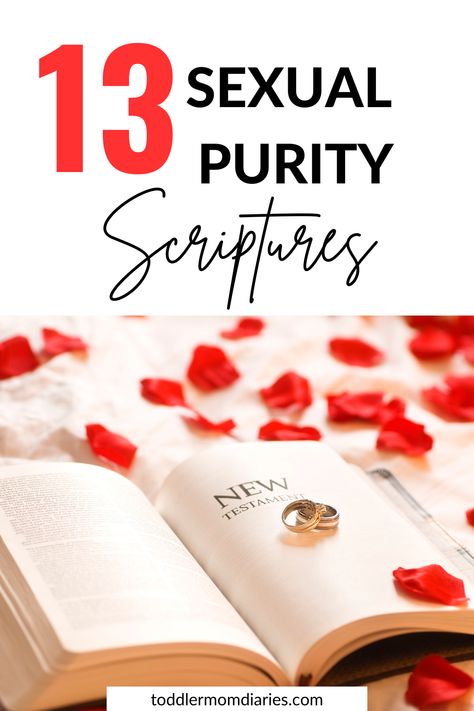 13 Sexual Purity Scriptures & Virginity from a Biblical Perspective Purity Scripture, Biblical Sexuality, Youth Bible Study, Bible Stuff, Before Marriage, Biblical Inspiration, Old And New Testament, Christian Encouragement, Bible Truth