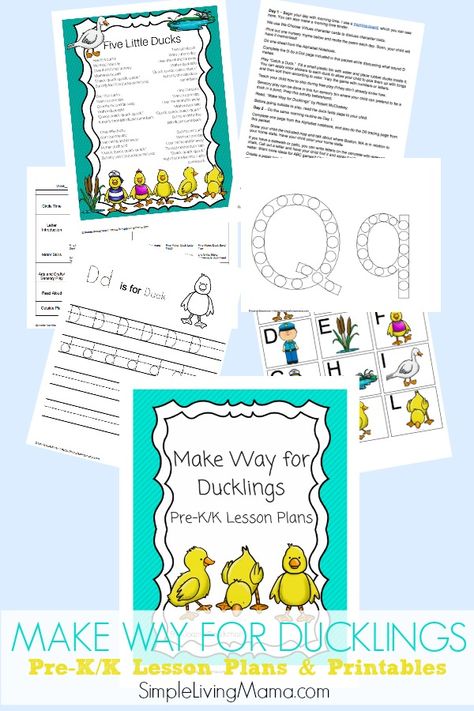 Make Way For Ducklings Activities, Prek Homeschool, Finger Painting For Kids, Make Way For Ducklings, Homeschooling Preschool, Preschool Schedule, Homeschool Lesson Plans, Abc Flashcards, Preschool Planning