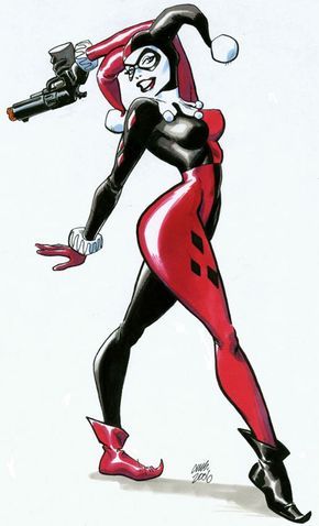 Harley Quinn in V4 Body Suit is listed (or ranked) 8 on the list Sexy Harley Quinn Pictures Harley Quinzel, Harley Quinn Tattoo, Arte Pin Up, Der Joker, Harley Quinn Drawing, Harley Quinn Artwork, Gotham Girls, Harley Quinn Comic, Harley Quinn Art