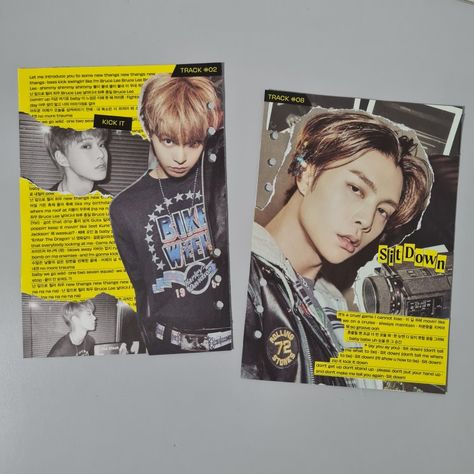 Nct Scrapbook Ideas, Kpop Album Scrapbook, Kpop Scrapbook Edit, Kpop Collage Journal, Kpop Scrapbook Ideas, Aesthetic Kpop Journal, Kpop Scrapbook, Kpop Collage, Album Collage