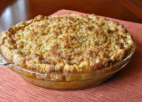 French Apple Pie Bourbon Peach Pie, French Apple Pie, Caramel Apple Crumble, Apple Crumb Pie, Apple Crumble Pie, Crumble Pie, Apple Crumb, Easy Apple Pie, Pie Crumble