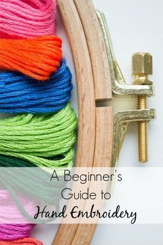 Finally use all of those hand embroidery patterns you’ve been pinning. Such an… Hand Embroidery For Beginners, Dollar Photo, Video Intro, Making Videos, Photo Club, Learn Embroidery, Silk Ribbon Embroidery, Crewel Embroidery, Easy Craft