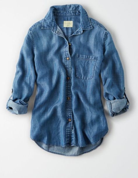 Boyfriend Shirt Outfits, Denim Shirt Outfit, Soft Boyfriend, Style Hacks, Capsule Closet, Boyfriend Denim, Edgy Style, Outfit Trends, Boyfriend Shirt