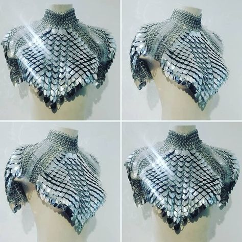 Chainmail Harness, Chainmail Clothing, Scale Mail, Dragon Costume, Fantasy Costumes, Fantasy Armor, Fantasy Dress, Chain Mail, Toronto Ontario