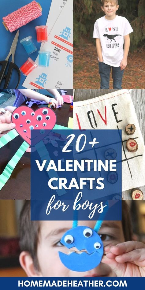 If you are looking for DIY gifts or creative ideas then you will love these Valentine's Day crafts for boys! Valentine's Day Crafts, Easy Valentine Crafts, Diy Valentines Cards, Bug Crafts, Cadeau Parents, Valentine's Day Crafts For Kids, Preschool Valentines, Valentine Crafts For Kids, Diy Valentine