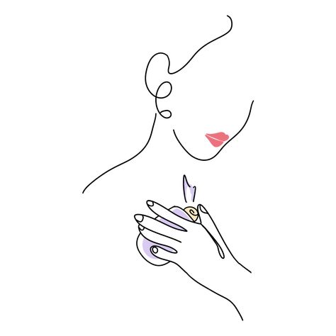 Perfume Drawing, Perfume Creative, Line Art Images, Transparent Clipart, Perfume Bottle Design, Line Art Vector, Spray Perfume, Abstract Line Art, Woman Drawing