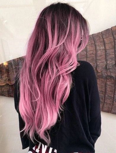 Gold Ombre Hair, Rose Gold Hair Ombre, Best Ombre Hair, Brunette Ombre, Pink Ombre Hair, Purple Ombre Hair, Gold Hair Colors, Hair Color Rose Gold, Brown Ombre Hair