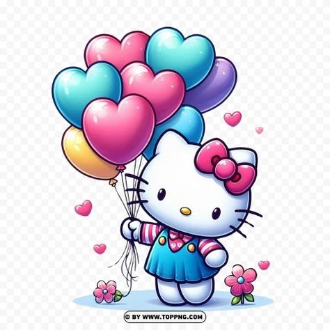 hello kitty holding heart balloons transparent image Hello Kitty Clipart Free Printable, Hello Kitty Images Printables, Hello Kitty Transparent Background, Hello Kitty Pictures Image, Hello Kitty With Wings, Hello Kitty Transparent Png, Hello Kitty Holding Heart, Hello Kitty Cumpleaños, Hello Kitty Transparent