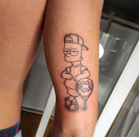 Simpson Tattoo, Geometric Tattoo, Tattoos