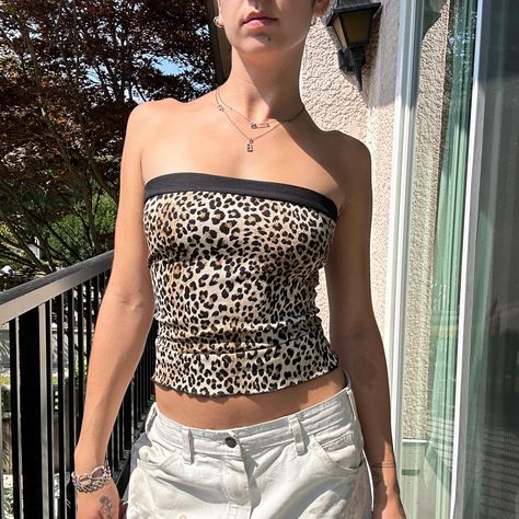 Handmade cheetah tube top Gifts For Your Bestfriend, Cheetah Top, Dinner Dates, Trendy Top, Summer Dinner, Cropped Tube Top, Beach Days, Trendy Tops, Cheetah Print