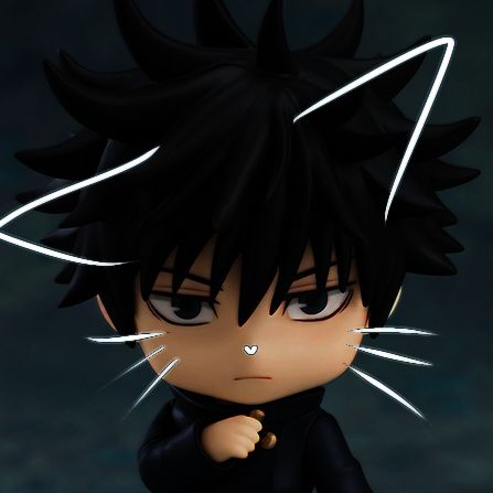 Megumi Blushing, Megumi Fushiguro Pfp, Jujutsu Kaisen Nendoroid, Blushing Anime, Jujutsu Kaizen, Megumi Fushiguro, 3 Boys, Christmas Icons, Cute Art Styles