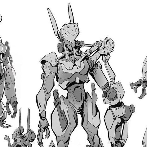 Mechs Concept Art, Robot Designs, Mecha Concept Art, Mecha Art, Legend Drawing, Scifi Artwork, Sick Designs, Robot Design Sketch, Battle Robots