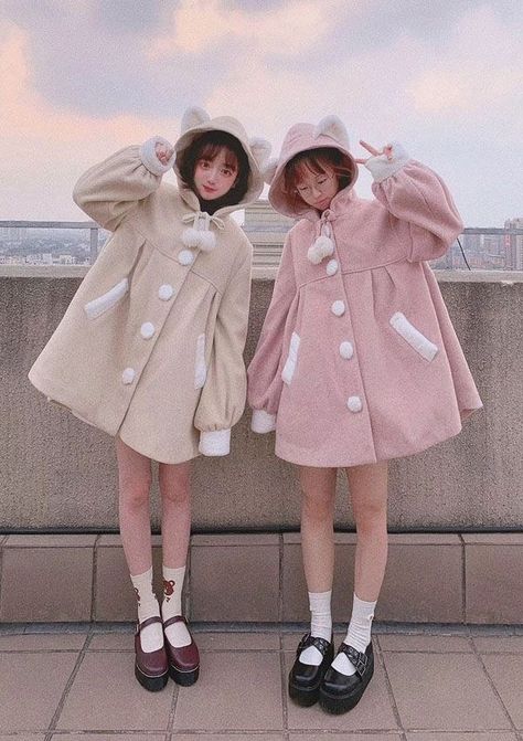 Korean Fashion Kawaii, Mode Ulzzang, Fashion Kawaii, Bff Outfits, Kawaii Fashion Outfits, Korean Girl Fashion, Ulzzang Fashion, Kawaii Clothes