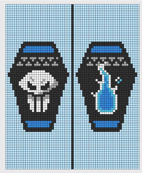 Scream Knife Perler Beads Pattern, Corpse Bride Alpha Pattern, Silent Hill Perler Beads, Arcane Perler Beads, Bioshock Perler Beads, Bead Ideas, Twisted Wonderland, Perler Patterns, Perler Bead