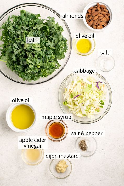 Copycat Chick-fil-A Kale Crunch Salad | Liv Gluten-Free Chic Filet Kale Crunch Salad, Best Kale Salads, Copycat Cfa Kale Salad, Copycat Kale Crunch Salad, Copycat Kale Crunch Salad Chickfila, Chick Fila Kale Crunch Salad Dressing, Copycat Chik Fil A Kale Salad, Chik Fila Kale Crunch Salad, Chic-fil-a Kale Salad