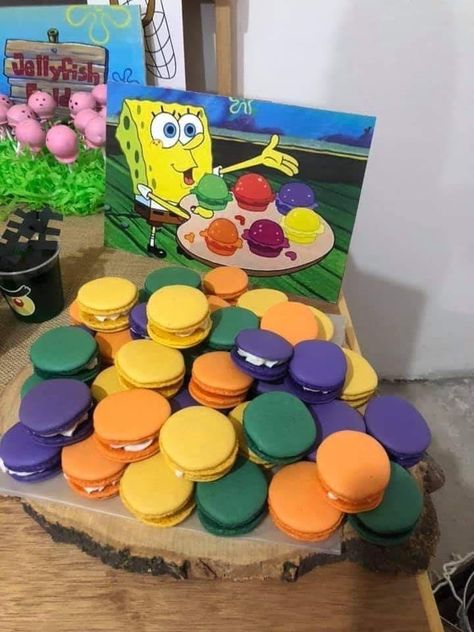 Spongebob Party Decorations, Spongebob Birthday Party Decorations, Cottage Party, 25th Bday, 25 Birthday, 25th Birthday Cakes, Spongebob Birthday Party, 25th Birthday Parties, Spongebob Party