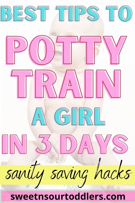 These are the ultimate potty training tips for girls. I used every one of them to potty train my 2 year old in a weekend! #pottytraininggirls #pottytrainingtips #pottytraining3days Potty Training In 3 Days, Tips For Potty Training Girls Toddlers, How To Make Potty Training Fun, Best Potty Training Tips, Diy Potty Training Chart Girls Toddlers, Potty Training Tips For Girls Toddlers, How To Potty Train A Toddler Girl, Toddler Potty Training Chart, 2 And Half Years Old Activities