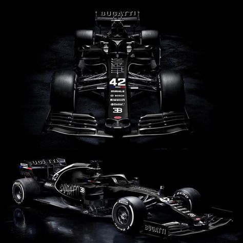 Sean Bull Design on Instagram: “#BlackFriday  Bugatti La Voiture Noire - F1 Livery Concept . . . . . . . . Thanks to @racerfish_official for the permission to use their…” Bugatti F1 Concept, Porsche F1 Concept, F1 Concept Car, Bugatti F1, F1 Car Design, Porsche F1, F1 Livery, F1 Concept, Luxury Box Design