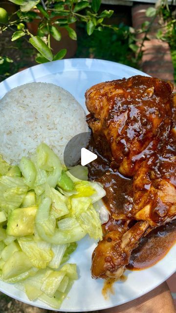 Jefferson Candelo▪️Recetas 🇨🇴 on Instagram: "Pollo a la Coca-Cola 😋👌🏾. Esta salsita queda riquísima 🤤. . . . Ingredientes:  . 3 perniles de pollo  . Coca-Cola al gusto c/n  . Media cebolla  . 2 dientes de ajo  . 2 cucharadas de pasta de tomate  . 3 cucharadas de salsa de soya  . Los condimentos de tu preferencia  . Sal y pimienta  . . Para la ensalada:  . Media lechuga Batavia  . Medio pepino  . 1 manzana verde  . 1 aguacate  . 2 limones  . 2 cucharadas de aceite de oliva  . 2 cucharadas de vinagre de manzana  . Orégano  . Miel c/n . Sal y pimienta  . . . #pollo #cocacola #ensalada #recetasfaciles #cocina #cheflife" February 19, Coca Cola, Coco, On Instagram