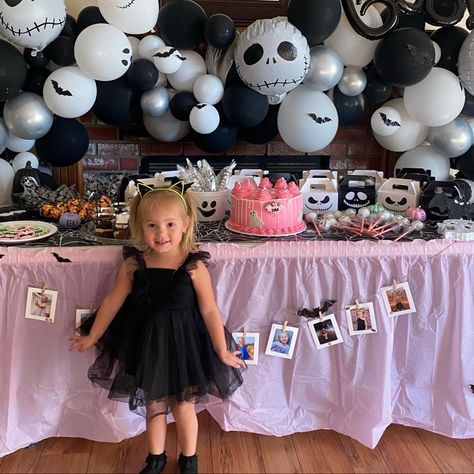 Jack Themed Birthday Party, Jack Skellington 1st Birthday, Jack And Sally Birthday Party, Sally Birthday Party, Jack Skellington Party Ideas, Jack Skellington Birthday Party, Jack Skellington Party, Skeleton Birthday Party, Jack Skellington Birthday