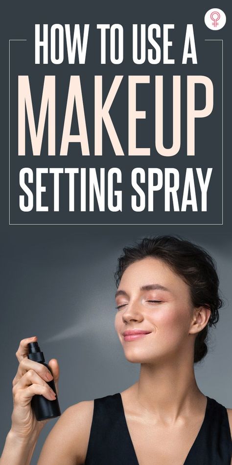 woman applying makeup setting spray. woman spraying makeup setting spray on her face Best Makeup Setting Spray, Art Deco Makeup, Makeup Set For Beginners, Mild Face Wash, Cakey Makeup, How To Use Makeup, Baking Makeup, Bold Makeup Looks, Face Spray